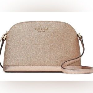 Kate Spade Gold Crossbody Bag with Glamorous Metallic Finish